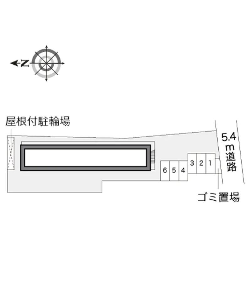 フォレスト(13838)の駐車配置図