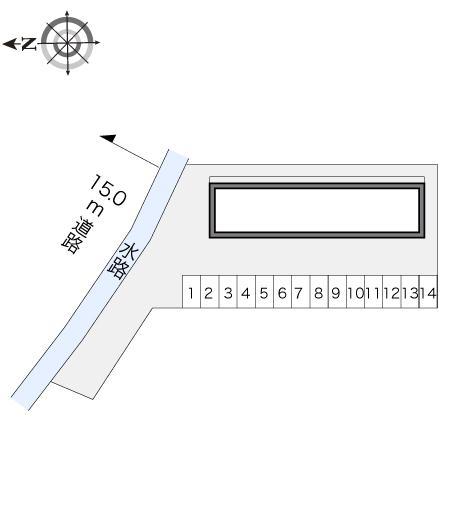 グリーンゲートⅡ(22618)の駐車配置図