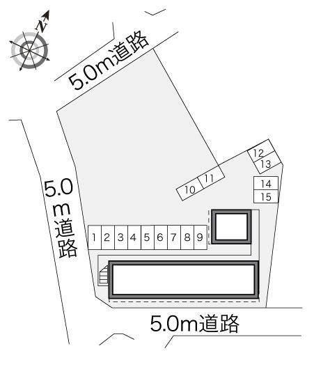 ジュリアン(22931)の駐車配置図