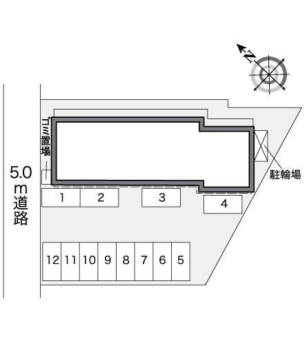 ネクスト(26672)の駐車配置図