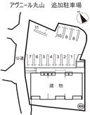 アヴニール丸山追加駐車場の駐車場
