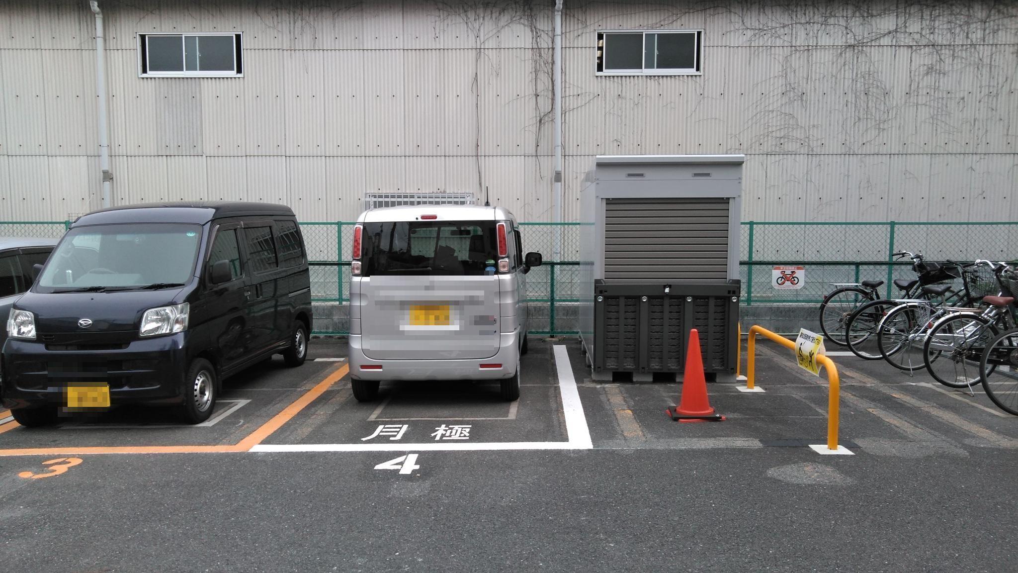 阪急富田駅前駐車場の外観・駐車場イメージ2枚目
