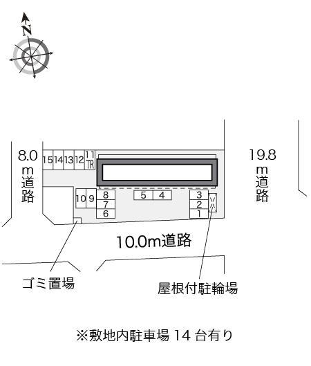 Ｍｉｌｋｙ　Ｗａｙ(15425)の駐車配置図