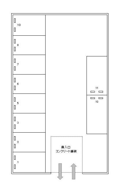 J-360の駐車配置図
