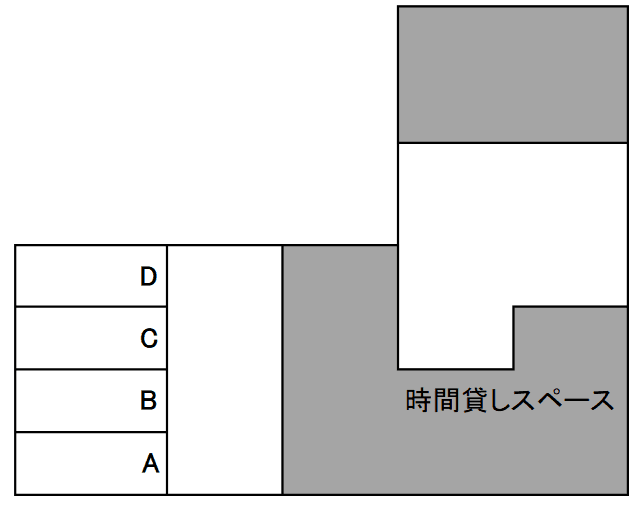本八幡第2駐車場の駐車配置図