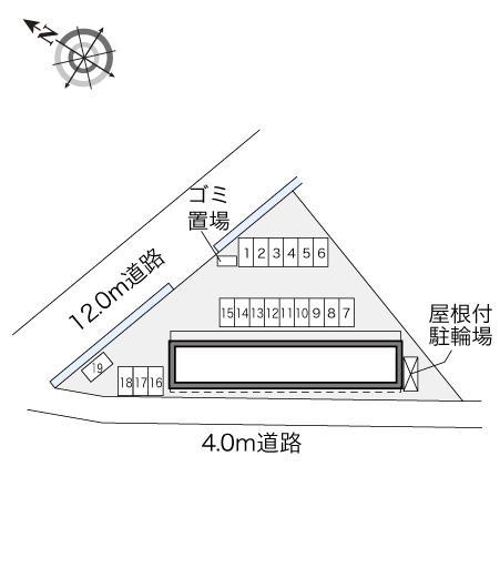 飯野坂　Ｙ　Ｋ(28236)の駐車配置図