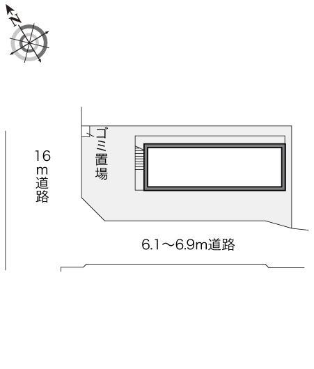 グリーンヒル(12932)の駐車配置図