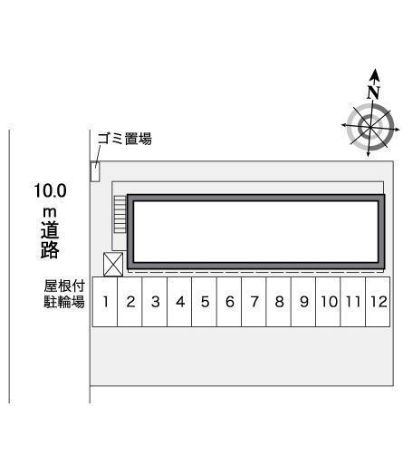 東４条南(39252)の駐車配置図