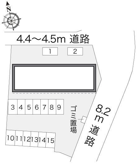 ＳＯＣＩＡ(13536)の駐車配置図