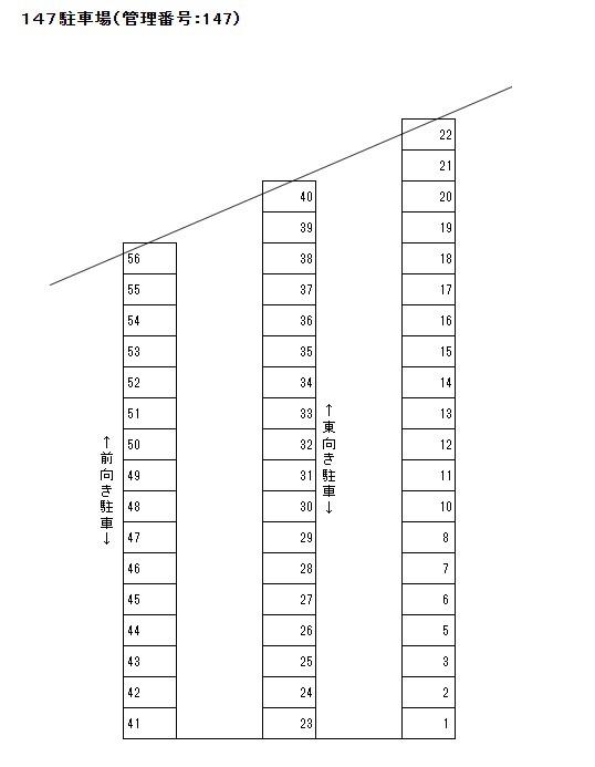 J-147の駐車配置図