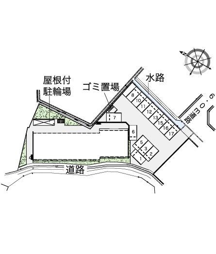 ＫＴＹ　白浜Ⅱ(42365)の駐車配置図