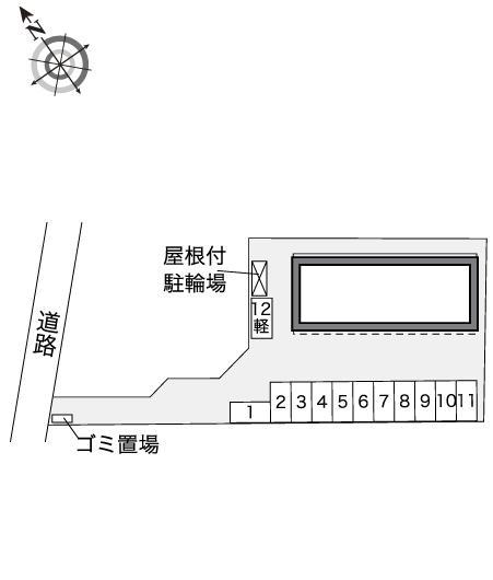 ハシマ(40524)の駐車配置図