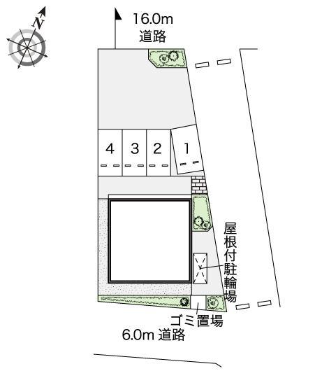 ティアナ花園(45532)の駐車配置図