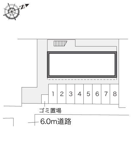 トシアン(18304)の駐車配置図