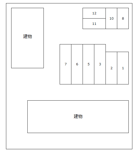 Ｃｒｅｄｉｔ Ｃｉｅｌ Ａの駐車配置図