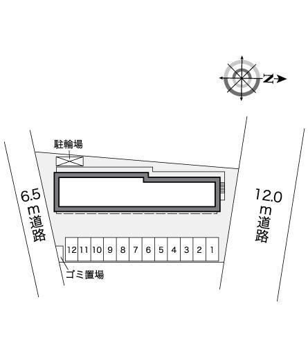 ルピナス(26322)の駐車配置図