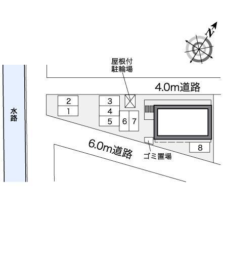 ゴールドアイ(38904)の駐車配置図
