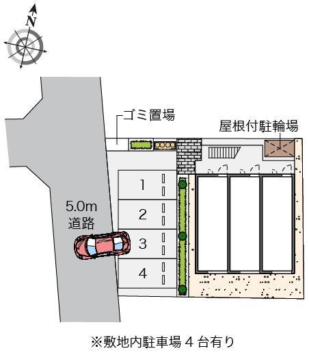 グランドリア泉(47348)の駐車配置図