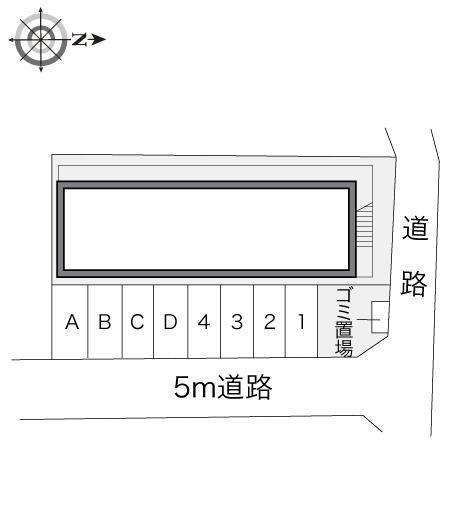 サンフローラ(14262)の駐車配置図