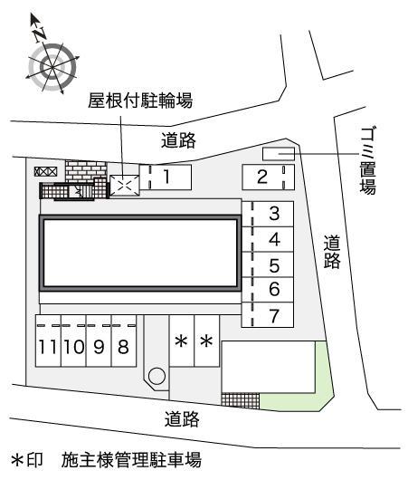 Ｏｈａｎａ(47562)の駐車配置図