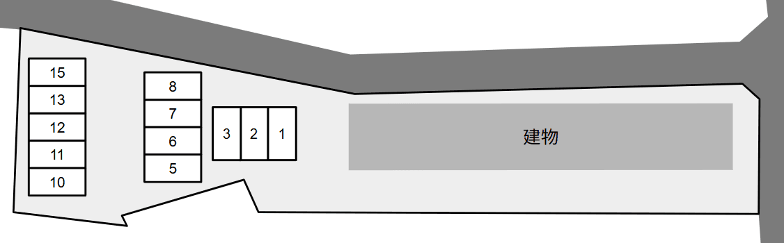 Ｖｉｎｃｕｌｕｍの駐車配置図