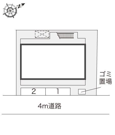 太子橋(17194)の駐車配置図