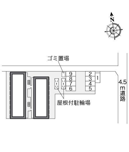 ユーアイ(26053)の駐車配置図