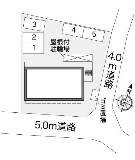 グランシャリオ(27243)の駐車配置図