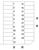 豊田市河合町1丁目貸駐車場の駐車場