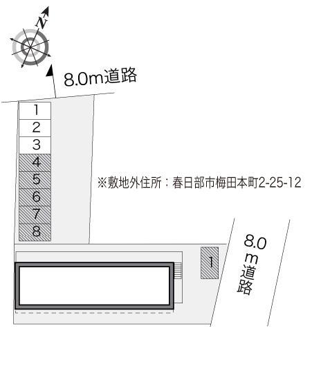 Ｃｈａｒｍｅ(32578)の駐車配置図