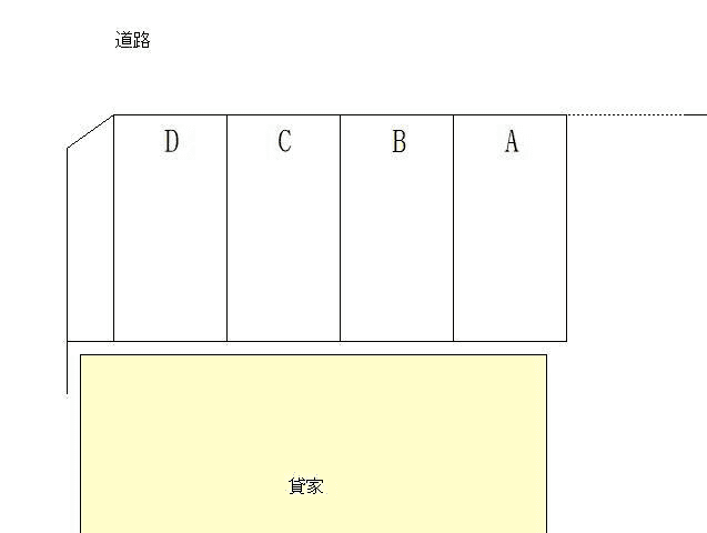 N・Kパーキングの駐車配置図