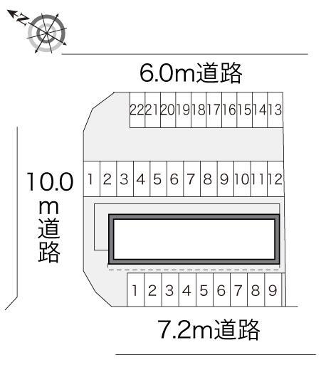 シャルマン(16270)の駐車配置図