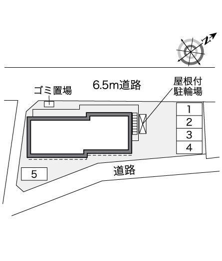 ＣＡＬＭＯ(35499)の駐車配置図