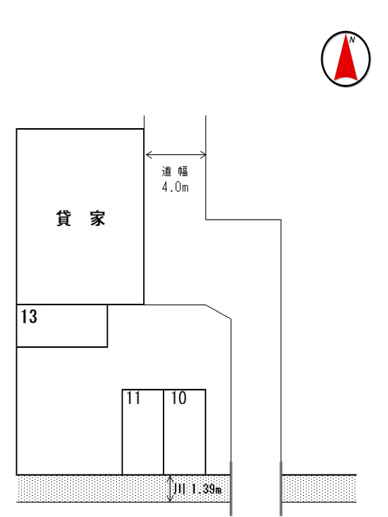 加地モータープールの駐車配置図