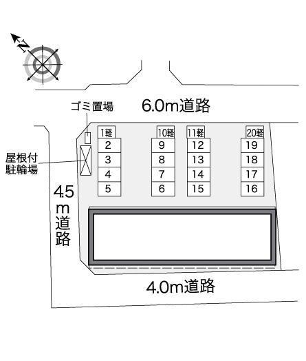 松の本(38273)の駐車配置図