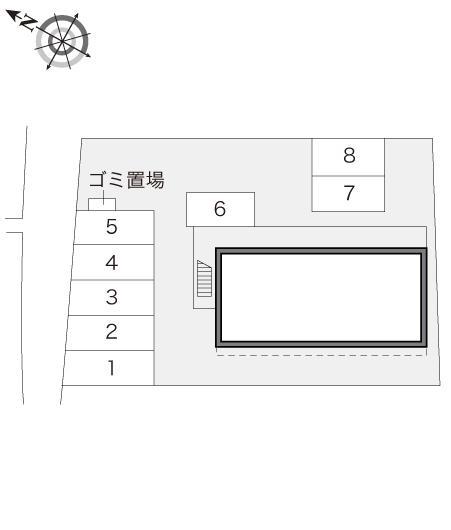 ヤマタニ(17500)の駐車配置図