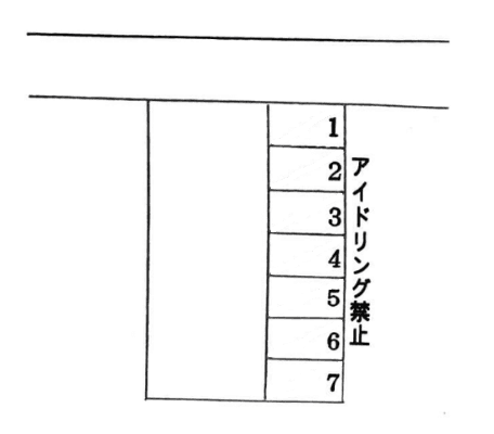 スマイルパーク86号の駐車配置図