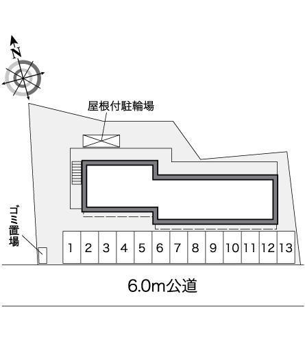 ＭＵＴＡ(30200)の駐車配置図