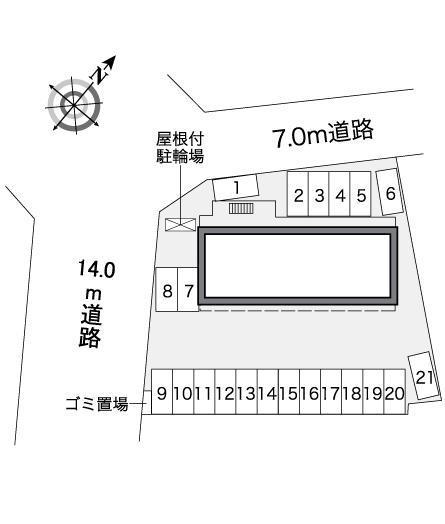 ＮＩＨＯ(39368)の駐車配置図