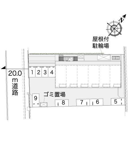 スエヒロ(43455)の駐車配置図