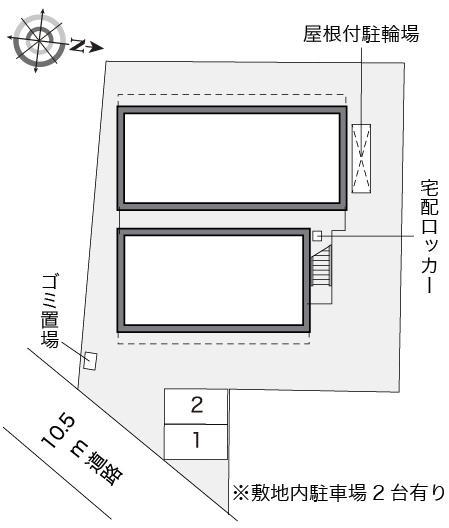 カサベルデ(31521)の駐車配置図