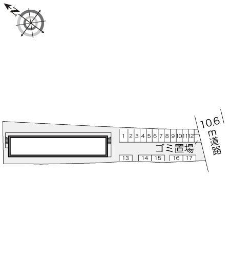 ルミエール(13630)の駐車配置図