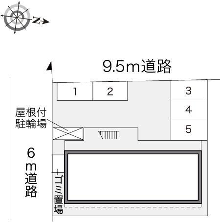 ＢｅｌｌＴｒｅｅ(15029)の駐車配置図