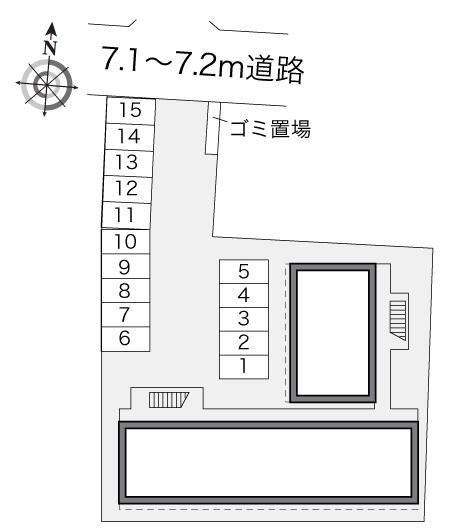 山王(20835)の駐車配置図