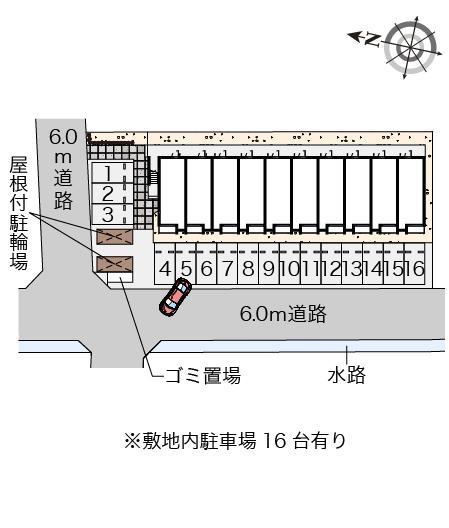 ミランダＴＩＡＲＡ(56577)の駐車配置図