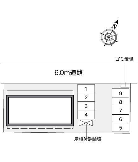 エスタシオン(25222)の駐車配置図