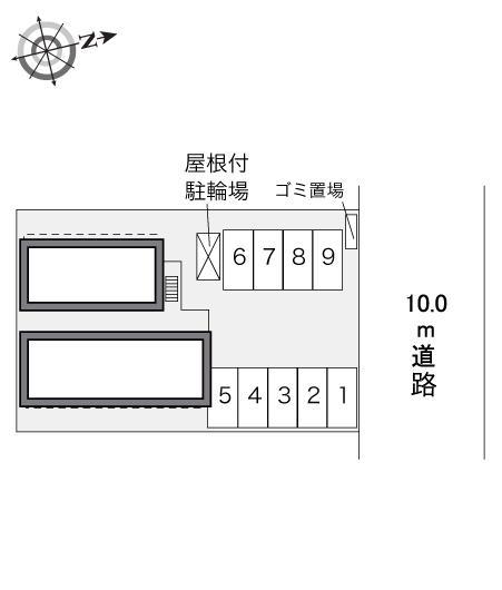 桜の樹(29198)の駐車配置図