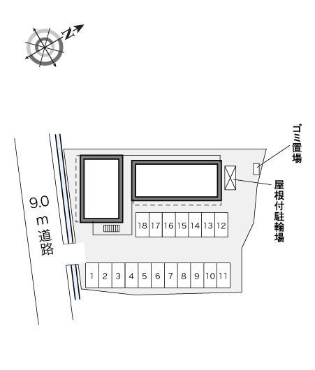 ＧＲＡＣＥ(28584)の駐車配置図