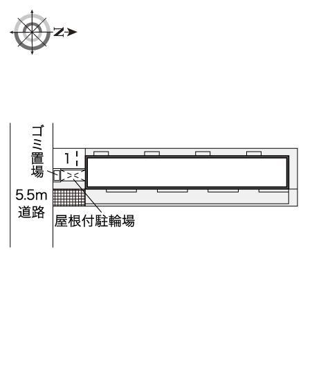 グランアーク(45559)の駐車配置図