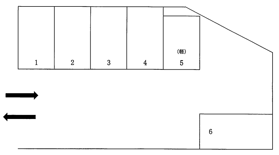 Ｋパーク清納の駐車配置図